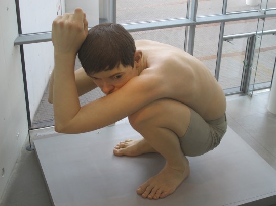 Boy, Ron Mueck at ARoS