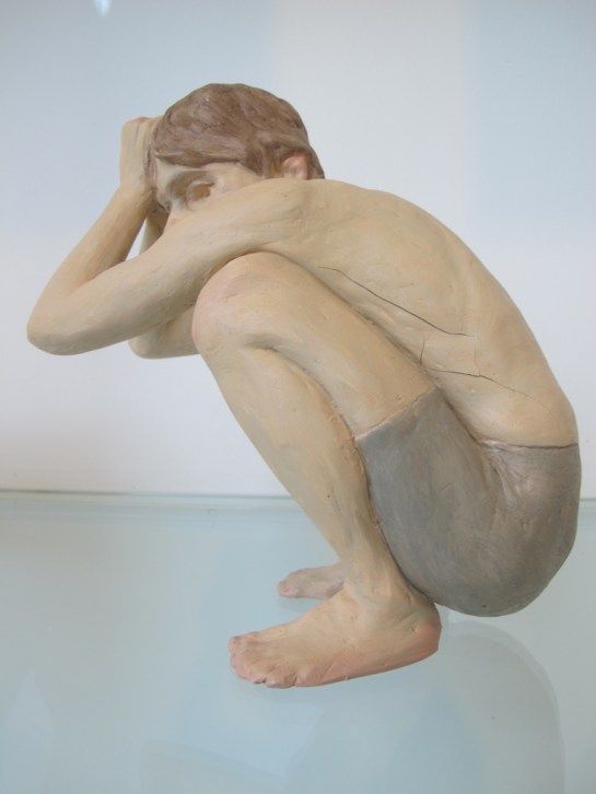 Boy, Ron Mueck at ARoS - study