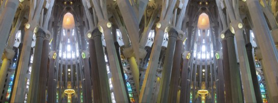 Sagrada Familia in Stereo