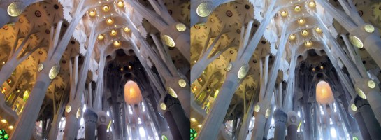 Sagrada Familia in Stereo
