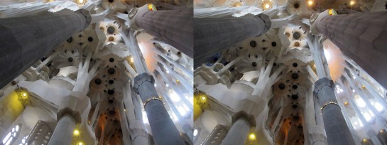 Sagrada Familia in Stereo