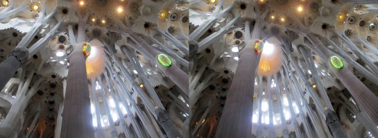 Sagrada Familia in Stereo