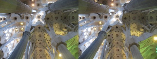 Sagrada Familia in Stereo